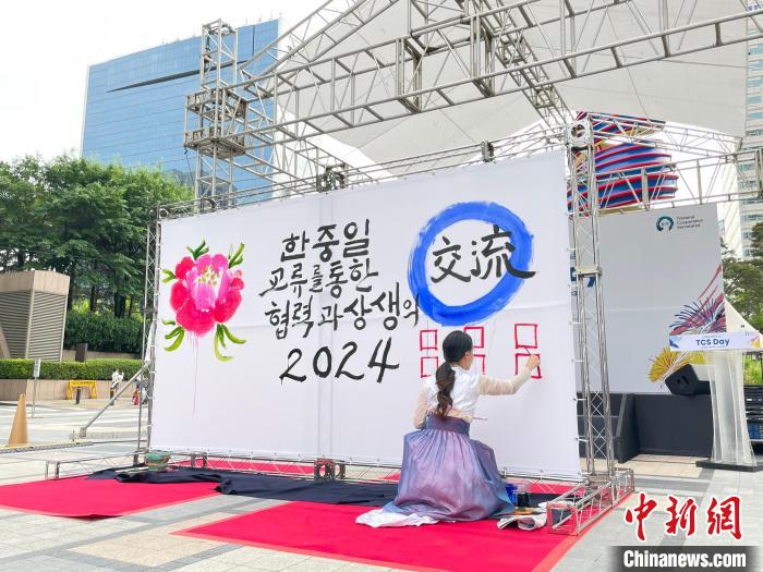 “中日韩合作日”庆祝活动在韩国首尔举行