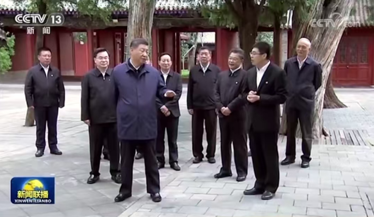 主播说联播 | 一院、一庙、一窟，跟随总书记足迹看到了什么？