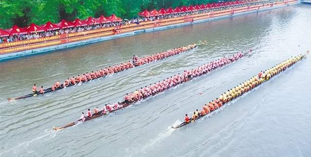 古韵今风在侨乡大地交织 端午龙舟引客来 文旅融合谱新篇