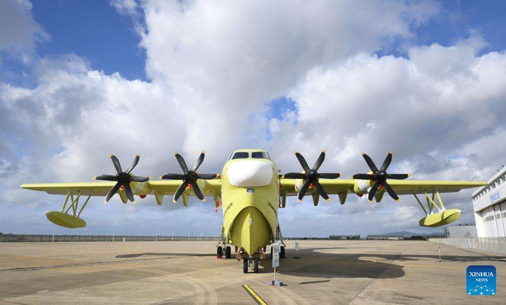 China’s amphibious AG600aircraft greenlighted for mass production