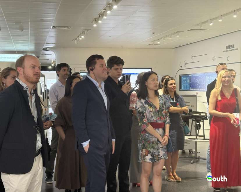 European Youth Leaders explore self-driving & AI firms to meet a hi-tech Guangzhou