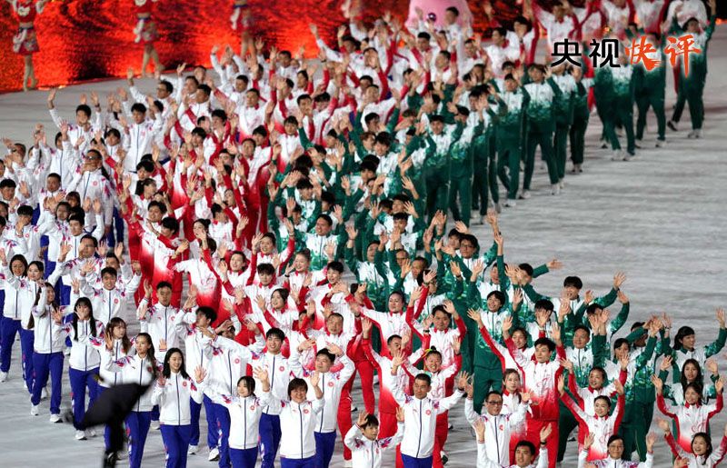【央视快评】奋力拼搏，为建设体育强国作出新贡献